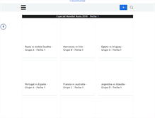 Tablet Screenshot of fixturemundial.com